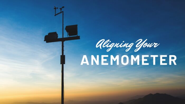 Aligning Your Anemometer